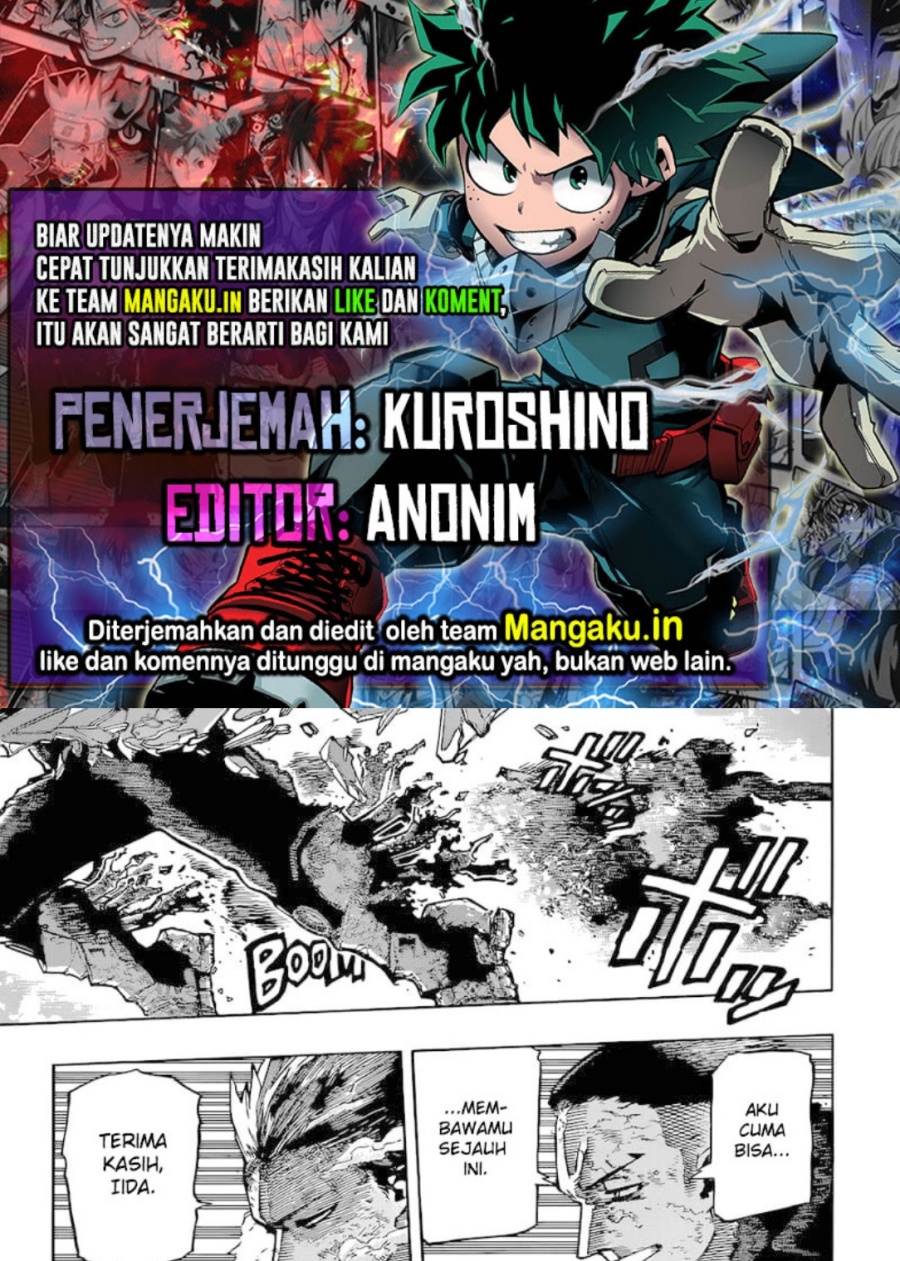 Komik Boku no Hero Academia Chapter 390 gambar nomor 1