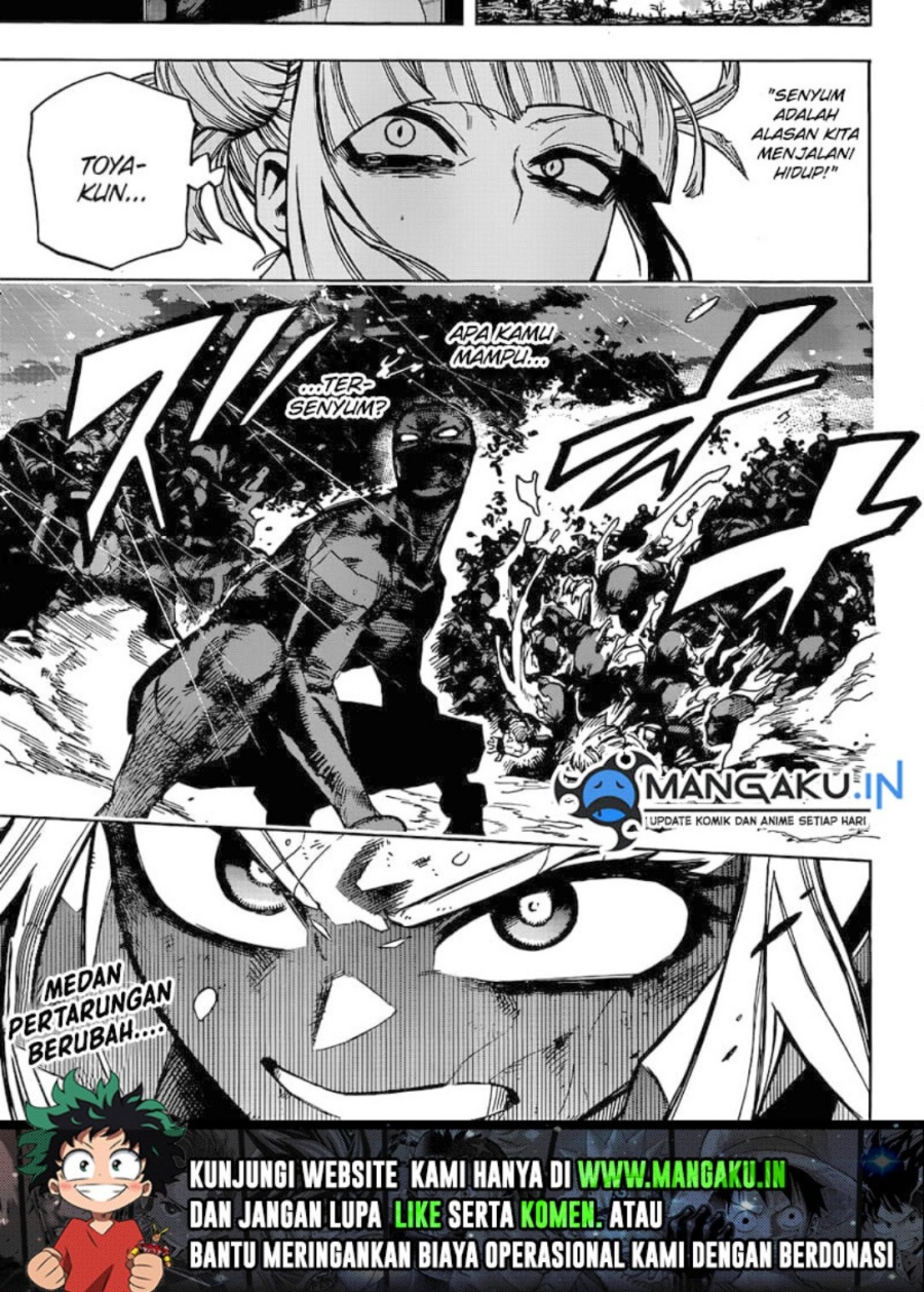 Boku no Hero Academia Chapter 390 Gambar 13