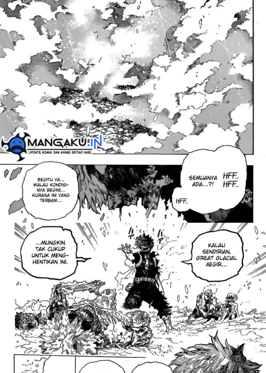 Boku no Hero Academia Chapter 390 Gambar 9