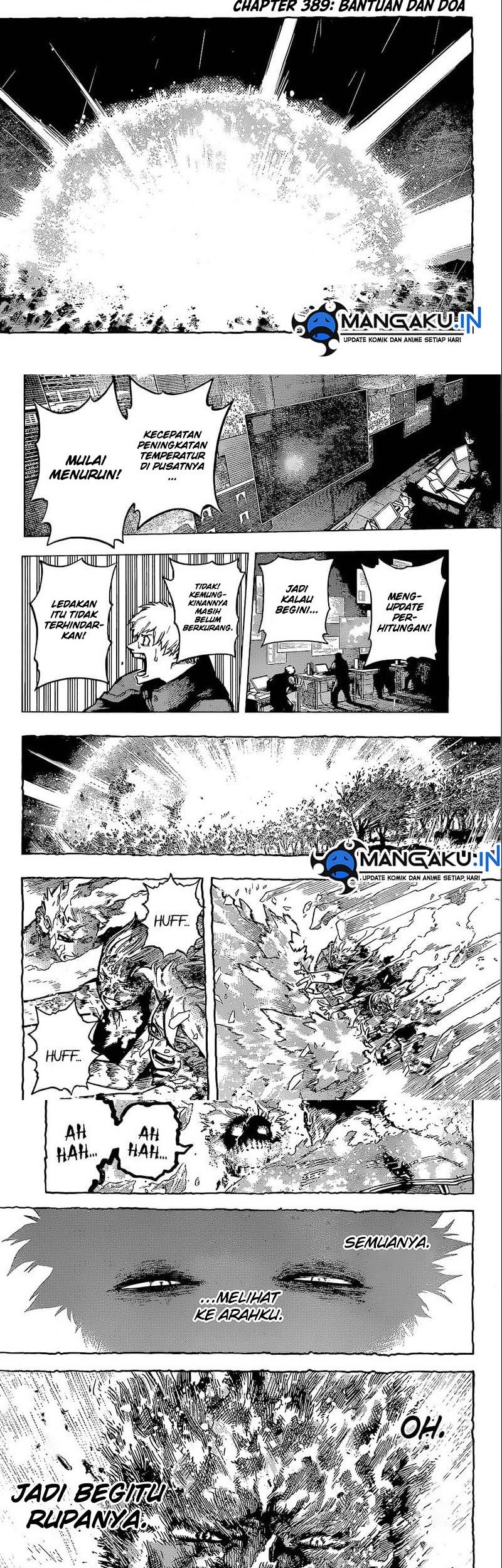 Manga Boku no Hero Academia Chapter 389 gambar nomor 2