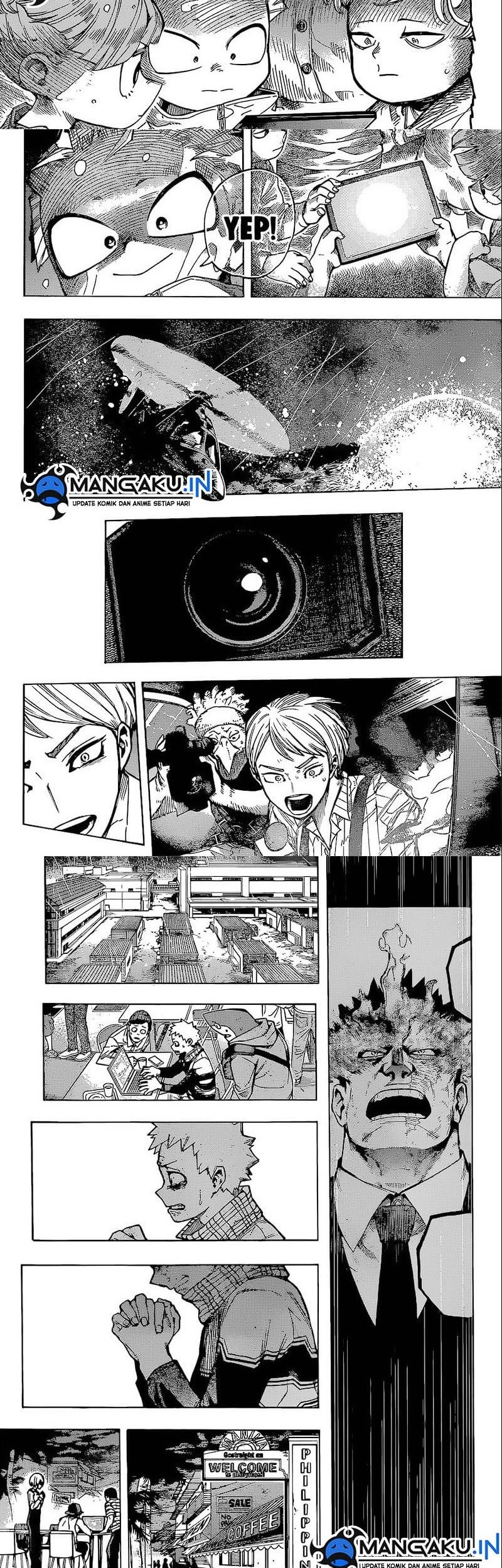 Boku no Hero Academia Chapter 389 Gambar 5