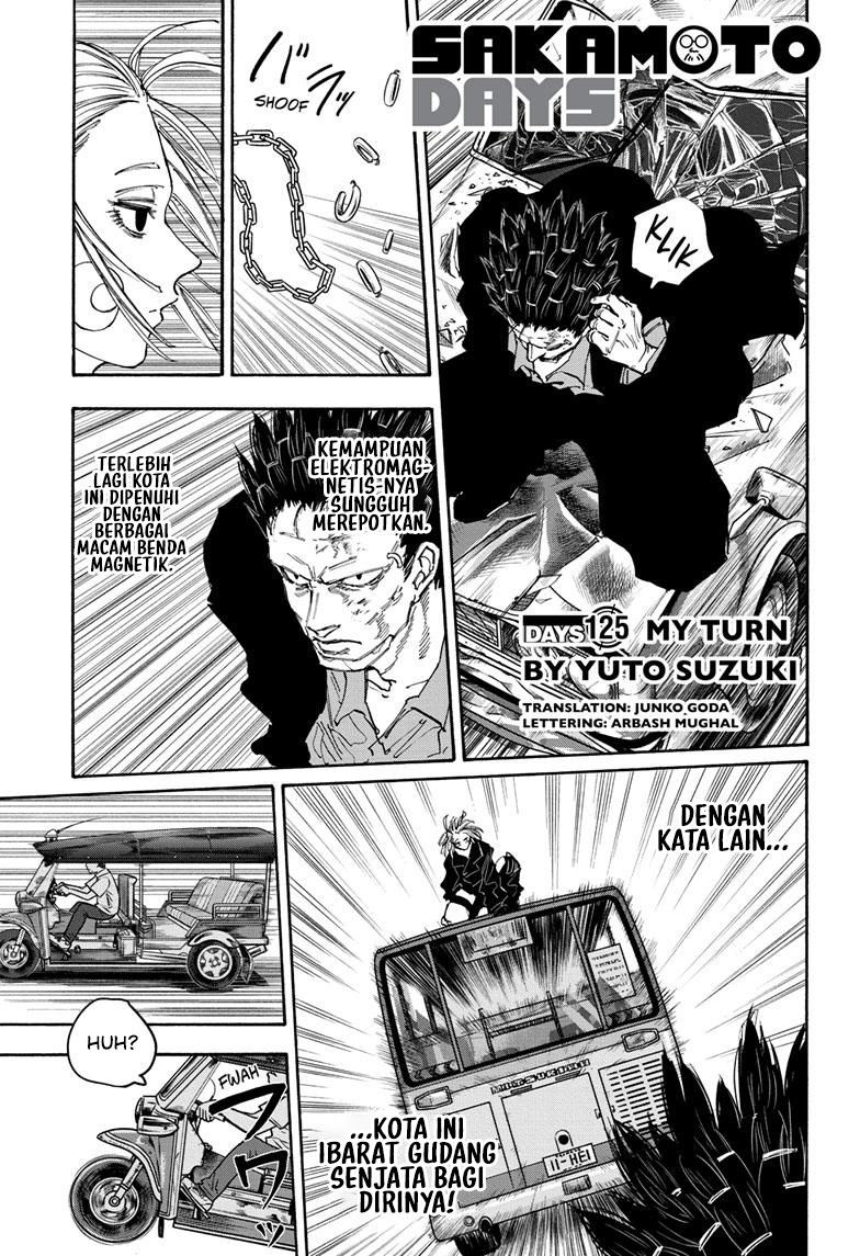 Manga Sakamoto Days Chapter 125 gambar nomor 2