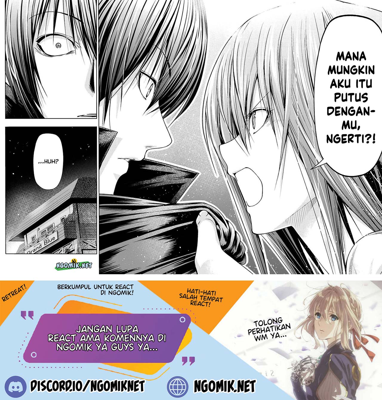 Grand Blue Chapter 85 Gambar 56