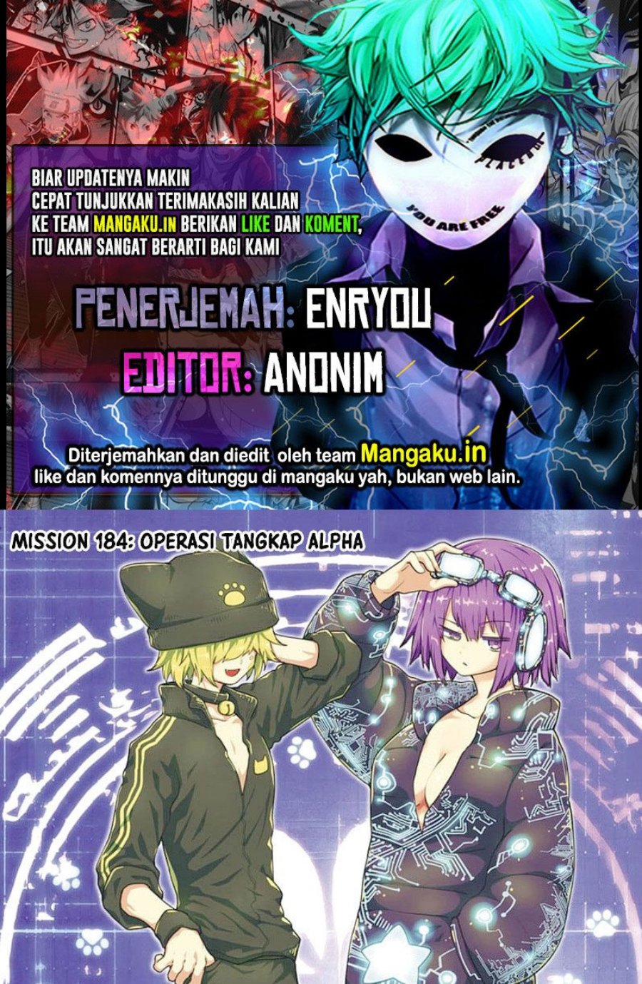 Komik Mission: Yozakura Family Chapter 184 gambar nomor 1