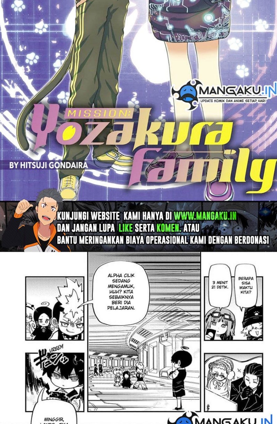 Manga Mission: Yozakura Family Chapter 184 gambar nomor 2
