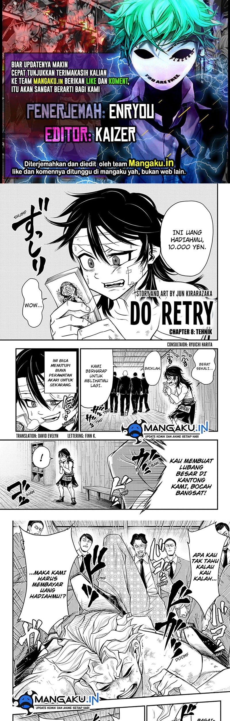 Komik Do Retry Chapter 08 gambar nomor 1