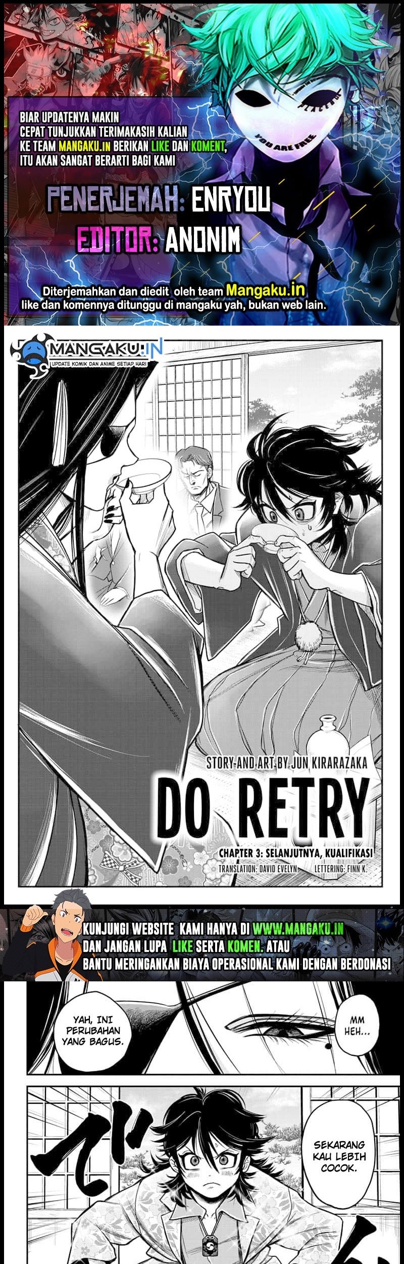 Komik Do Retry Chapter 03 gambar nomor 1