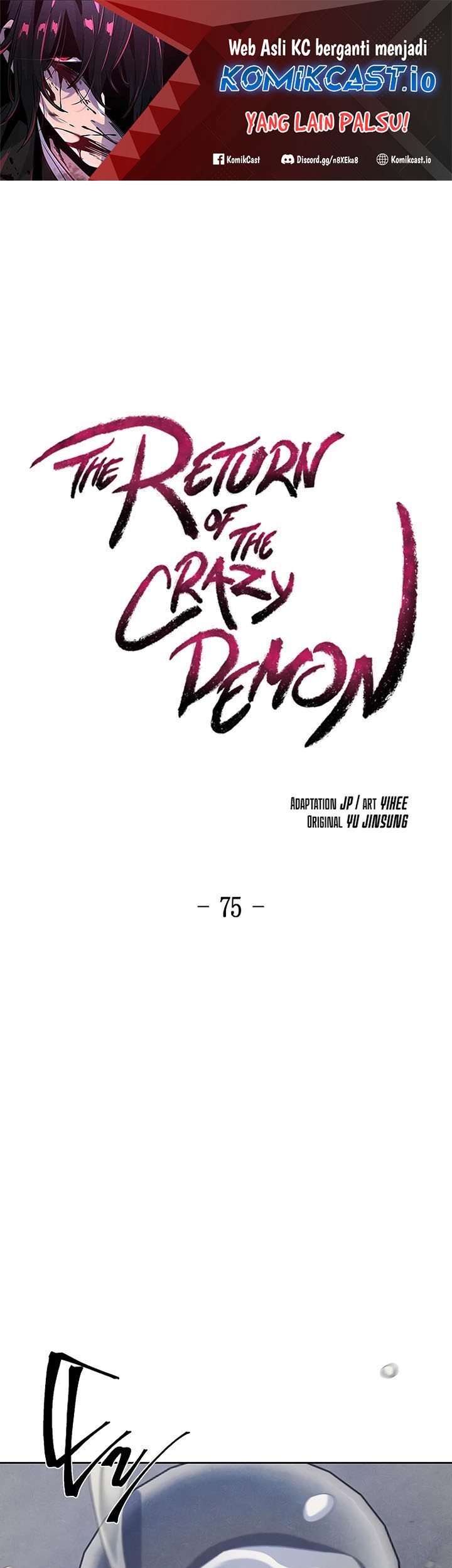 Manhwa Return of the Mad Demon Chapter 75 gambar nomor 2