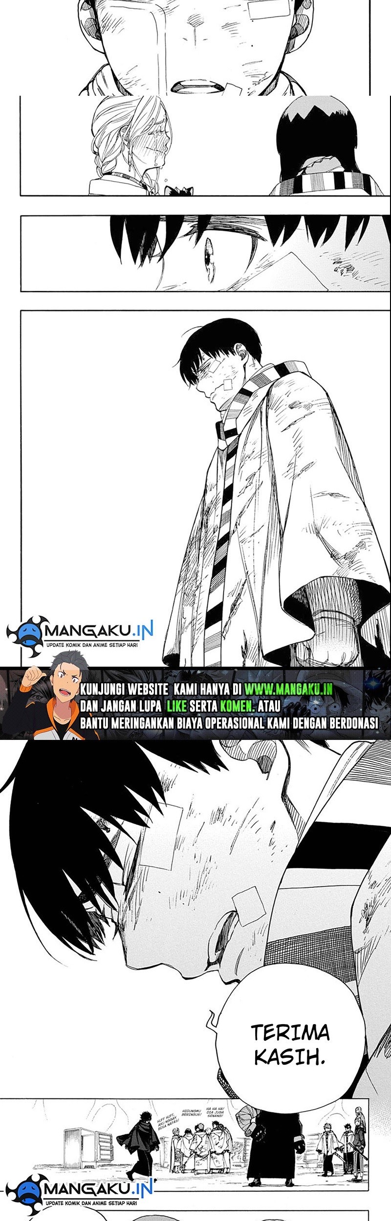 Ao no Exorcist Chapter 142 Gambar 7