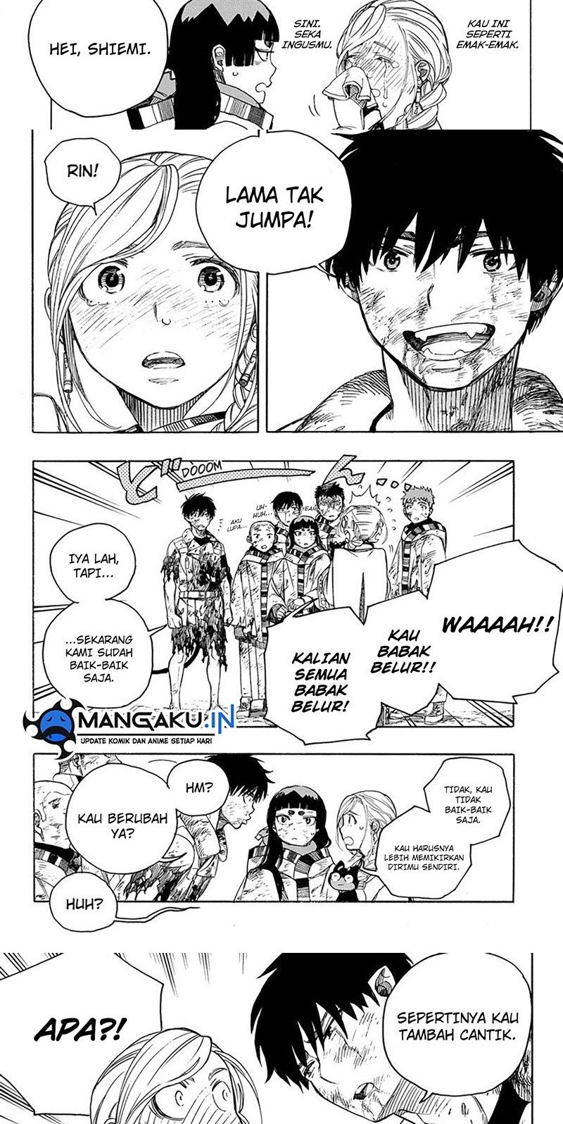 Ao no Exorcist Chapter 142 Gambar 8