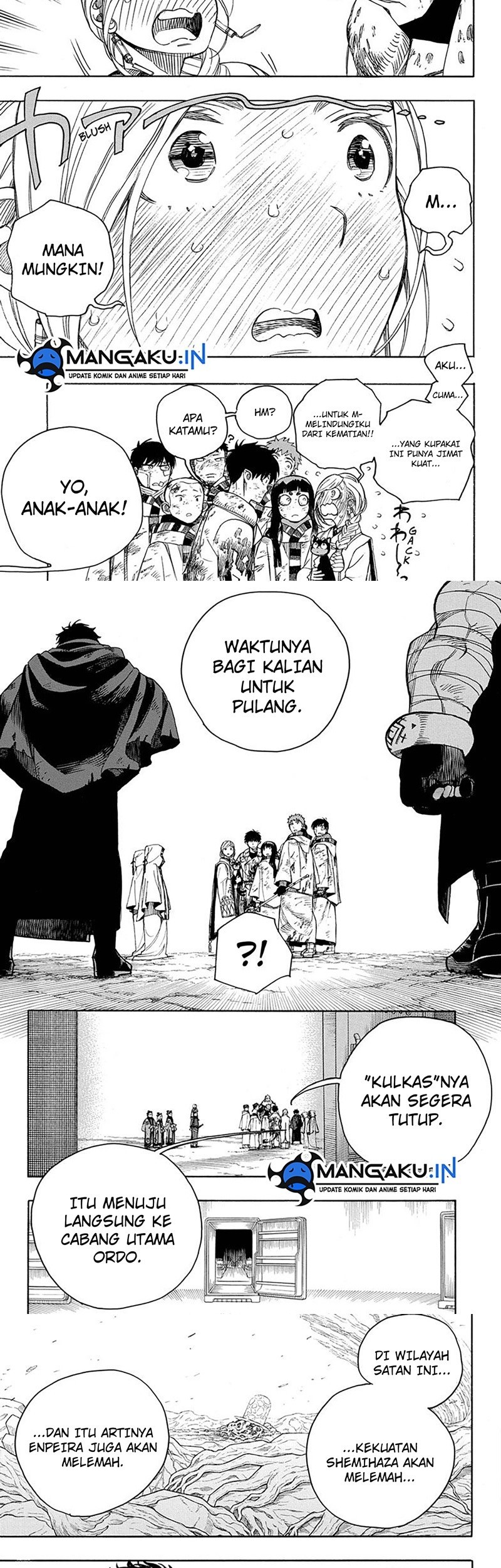 Ao no Exorcist Chapter 142 Gambar 9