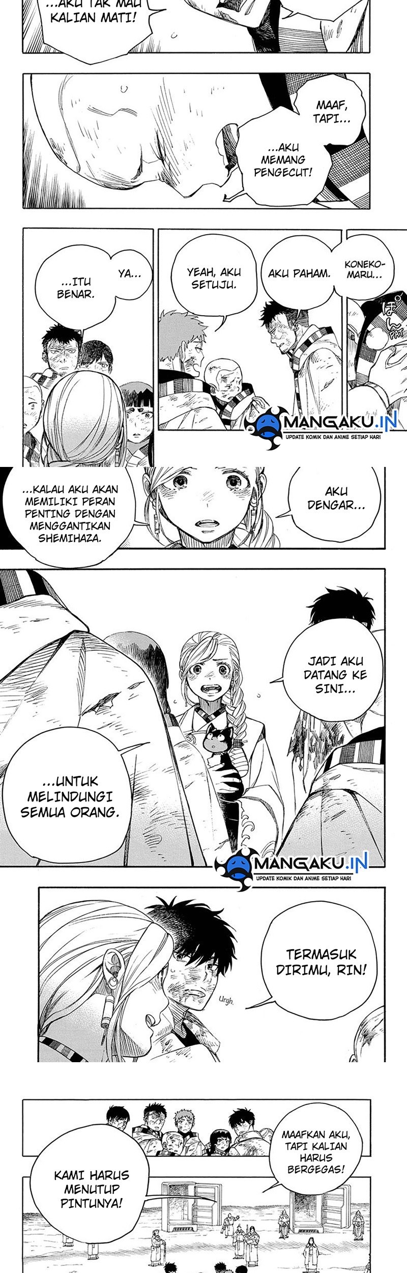 Ao no Exorcist Chapter 142 Gambar 13