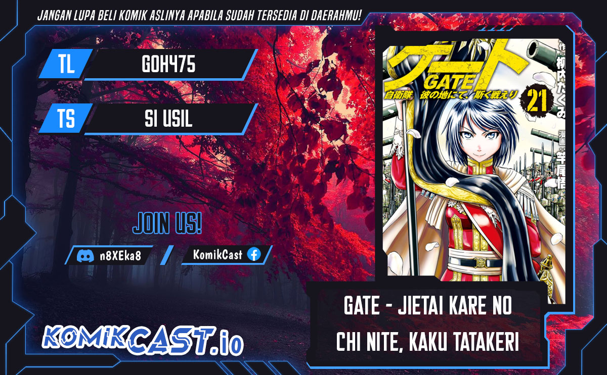 Komik Gate – Jietai Kare no Chi nite Kaku Tatakeri Chapter 123 gambar nomor 1