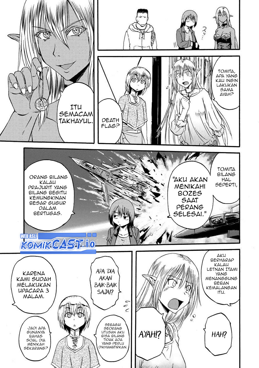 Gate – Jietai Kare no Chi nite Kaku Tatakeri Chapter 123 Gambar 24