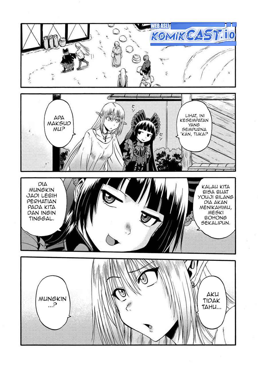 Gate – Jietai Kare no Chi nite Kaku Tatakeri Chapter 123 Gambar 25