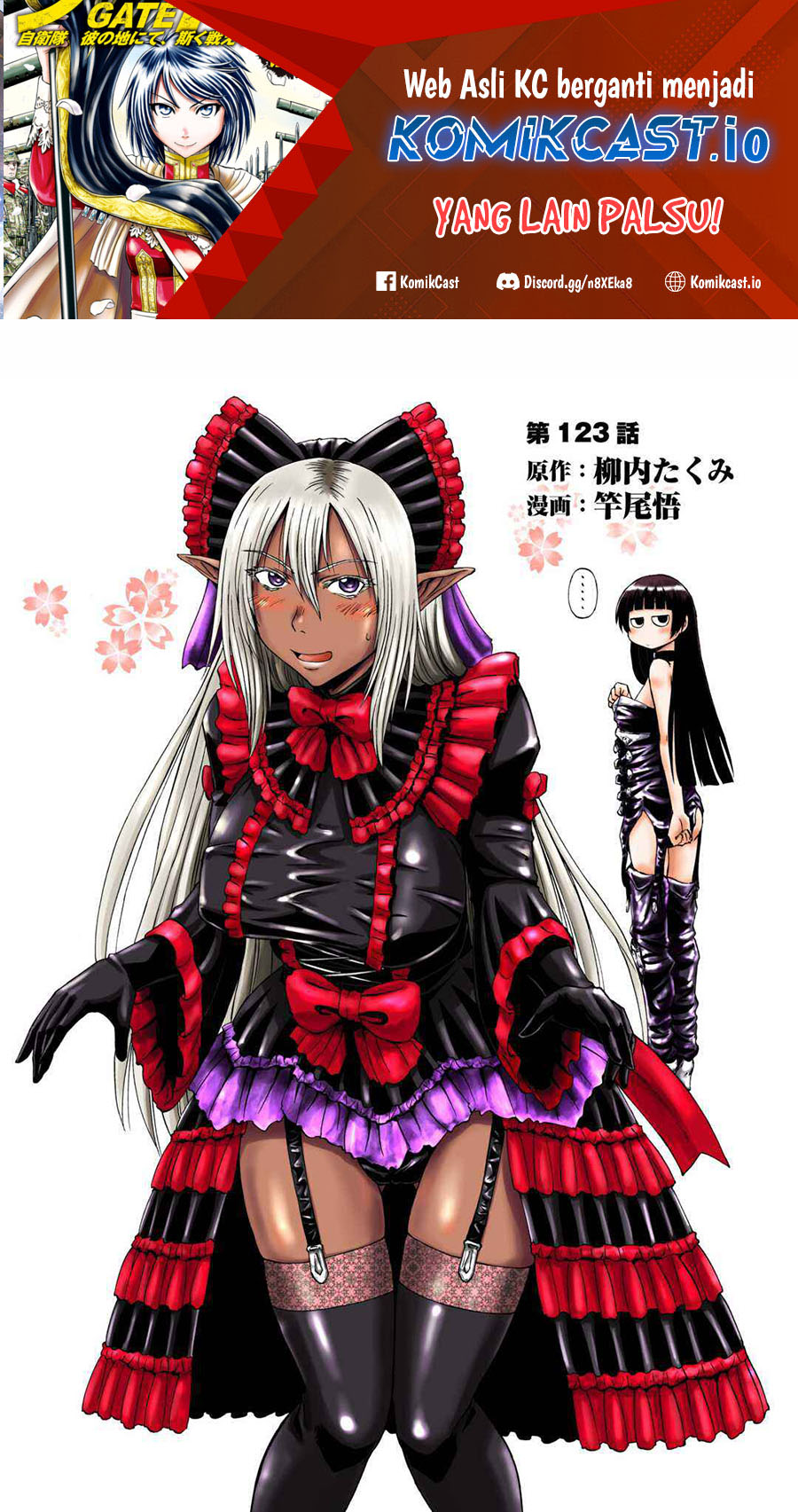 Manga Gate – Jietai Kare no Chi nite Kaku Tatakeri Chapter 123 gambar nomor 2