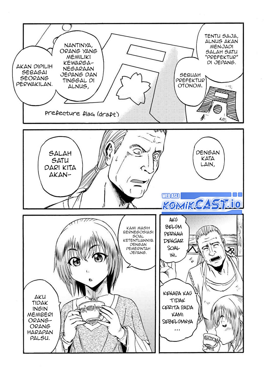 Gate – Jietai Kare no Chi nite Kaku Tatakeri Chapter 123 Gambar 32