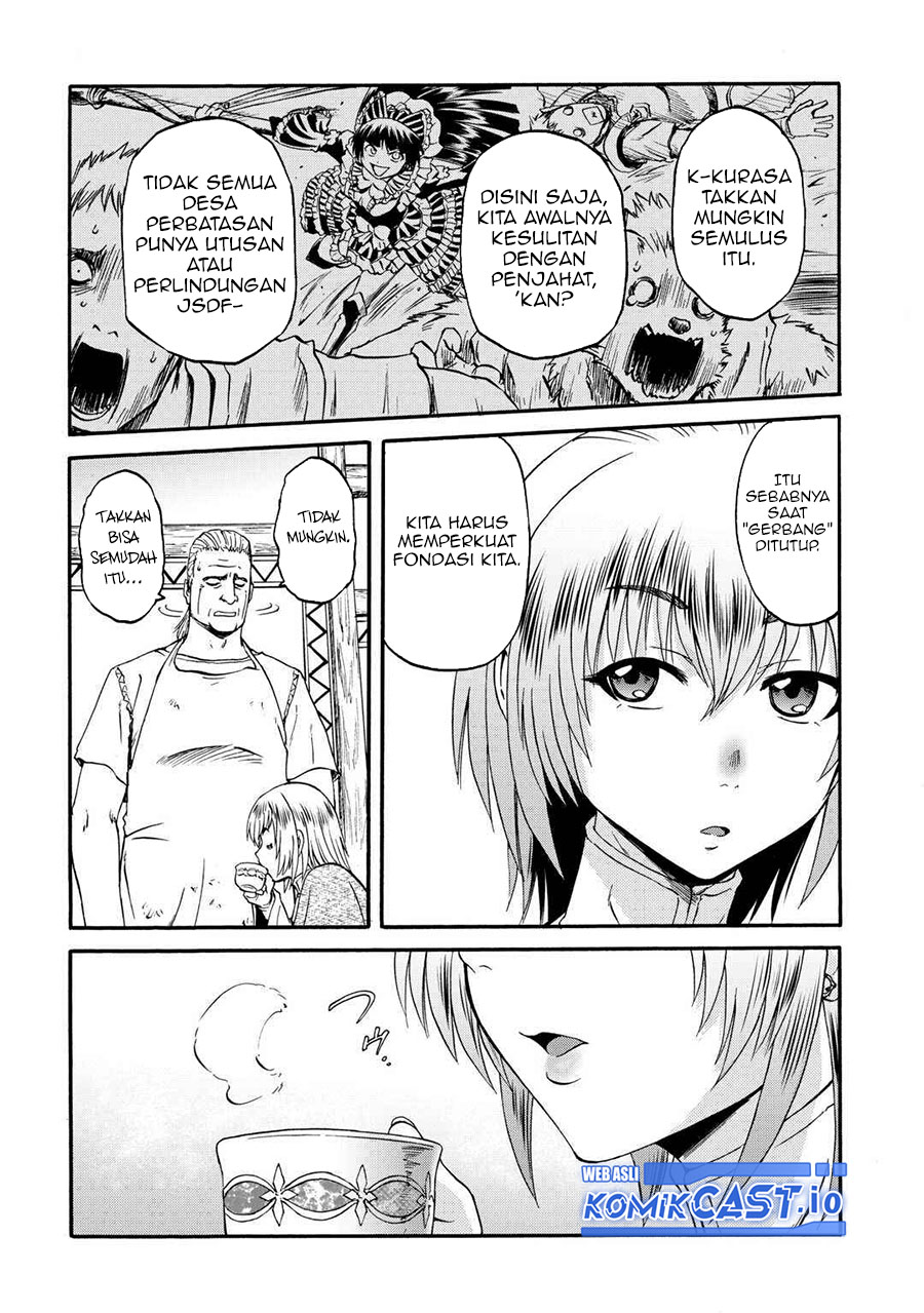 Gate – Jietai Kare no Chi nite Kaku Tatakeri Chapter 123 Gambar 33