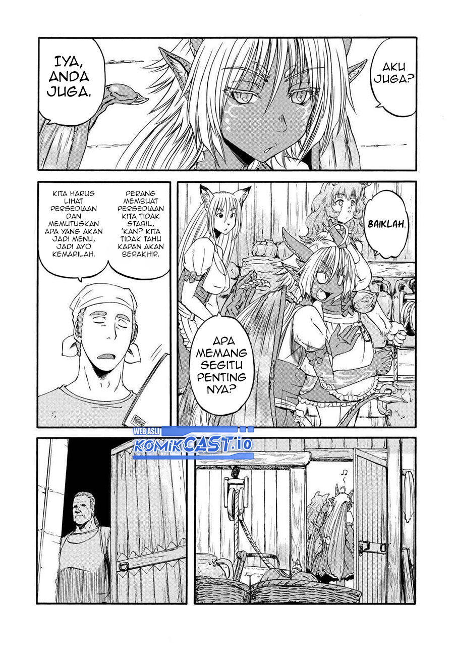 Gate – Jietai Kare no Chi nite Kaku Tatakeri Chapter 123 Gambar 4