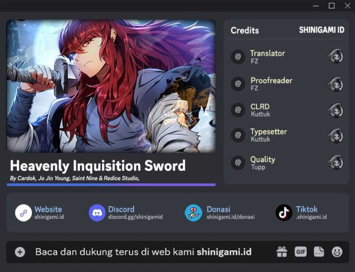 Komik Heavenly Inquisition Sword Chapter 56 gambar nomor 1