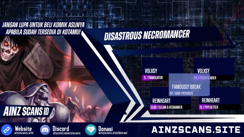Komik Disastrous Necromancer Chapter 04 gambar nomor 1