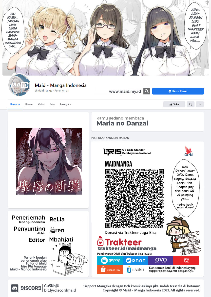 Manga Maria no Danzai Chapter 03 gambar nomor 2