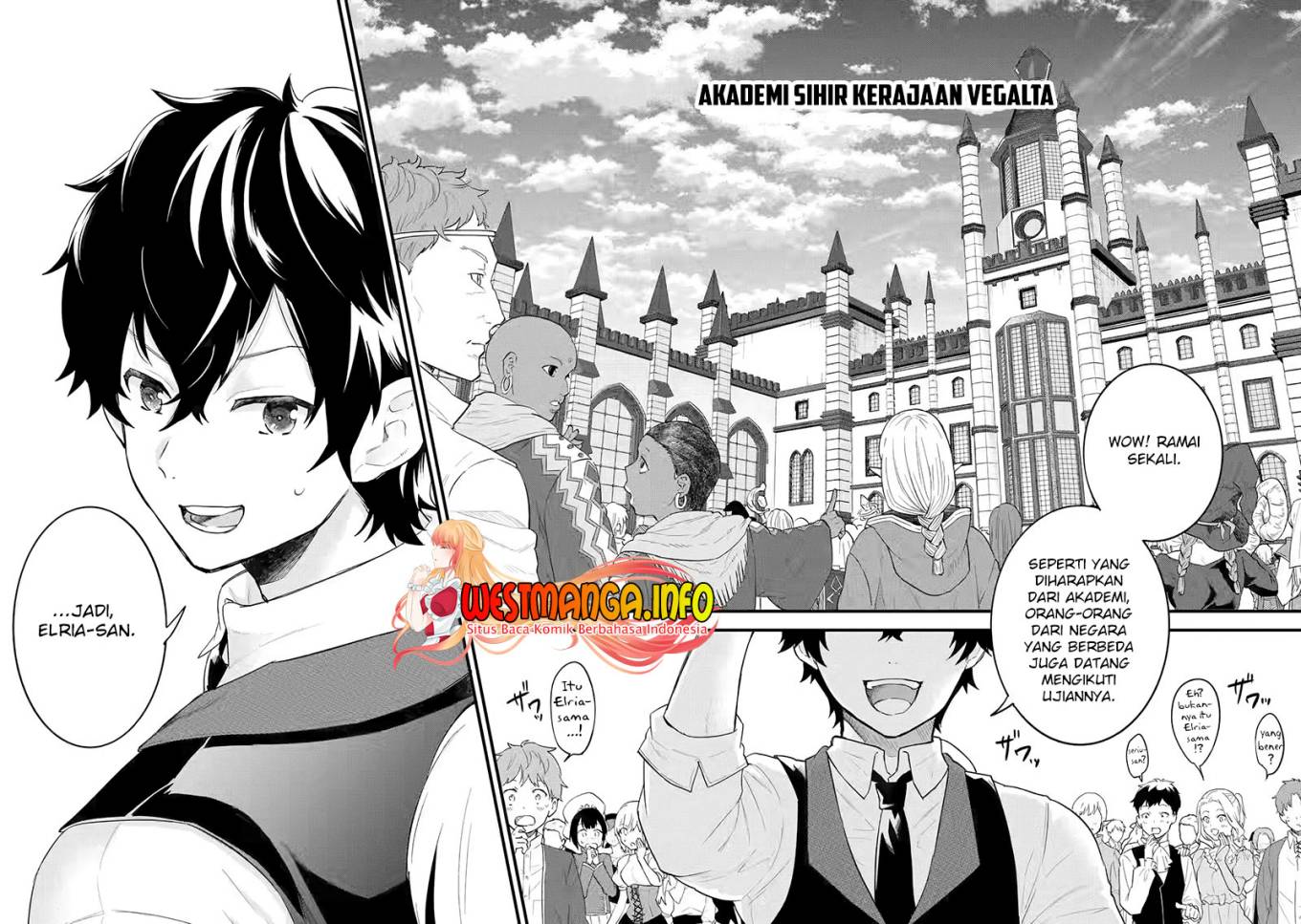 Eiyuu to Kenja no Tensei Kon Chapter 04.1 Gambar 4