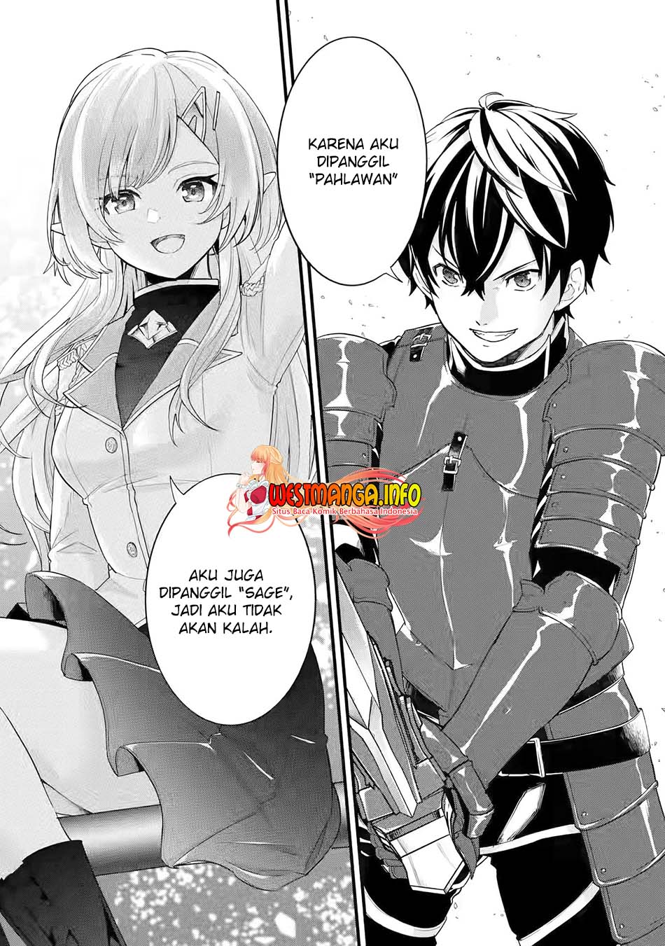 Eiyuu to Kenja no Tensei Kon Chapter 01.1 Gambar 11