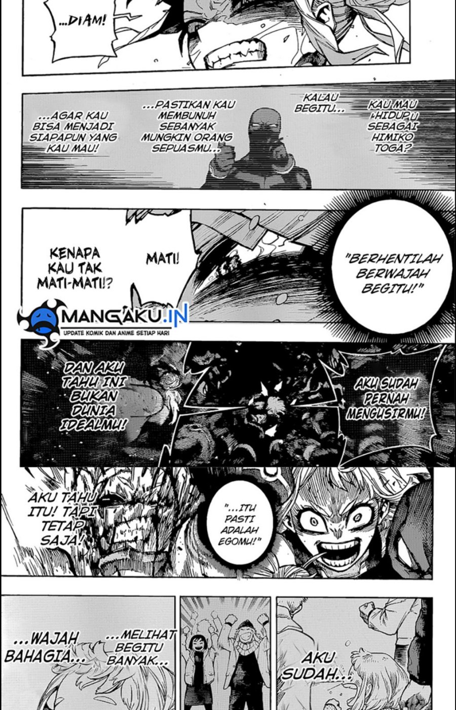 Boku no Hero Academia Chapter 393 Gambar 11