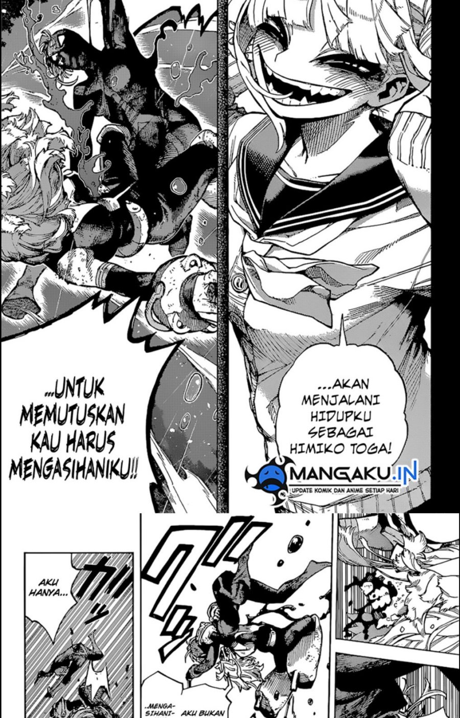 Boku no Hero Academia Chapter 393 Gambar 4