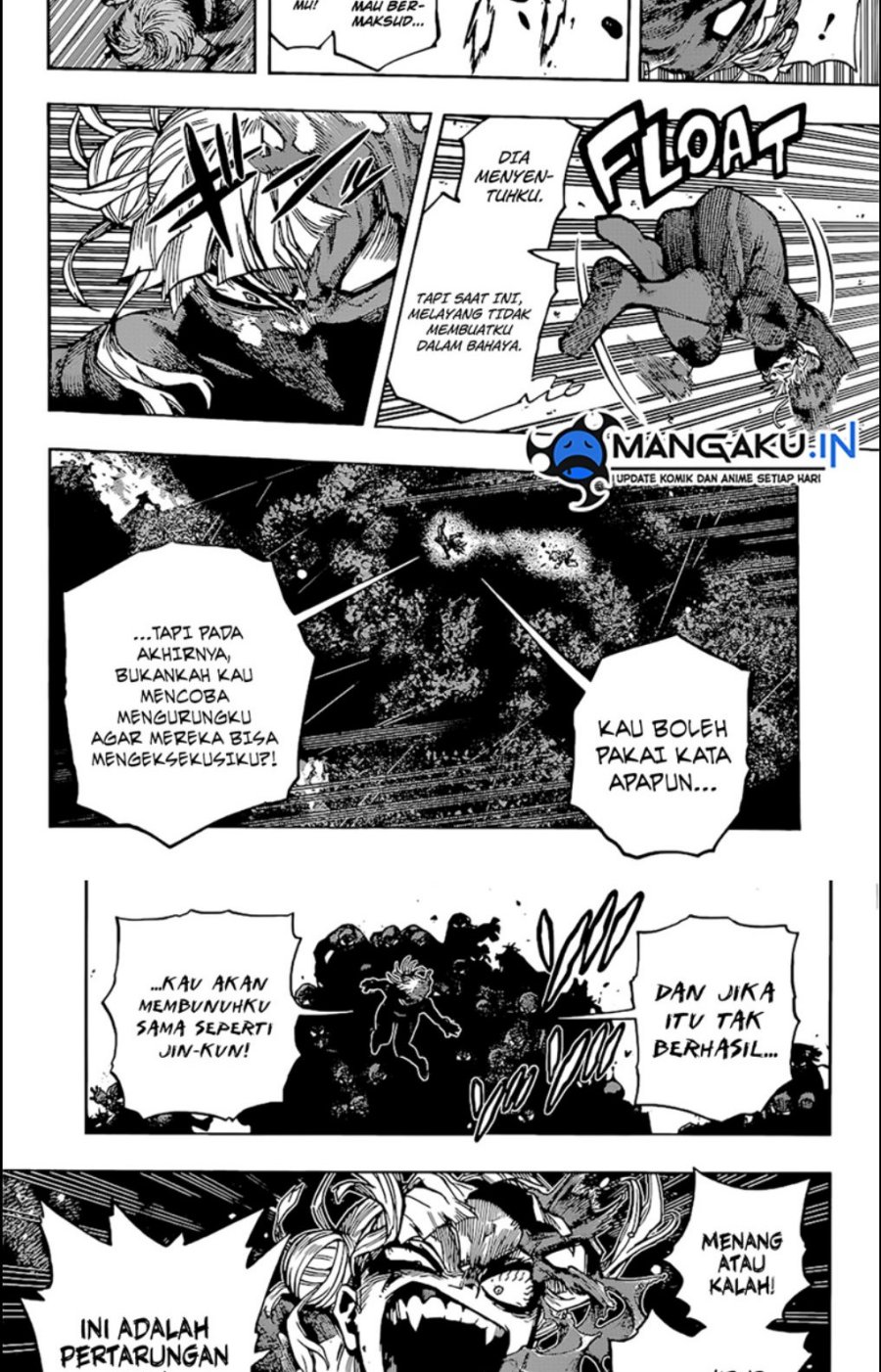 Boku no Hero Academia Chapter 393 Gambar 5