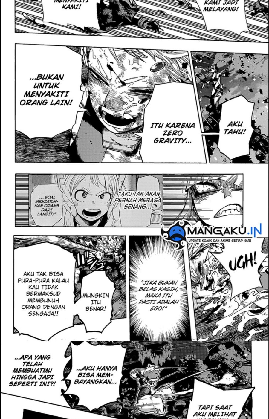 Boku no Hero Academia Chapter 393 Gambar 9