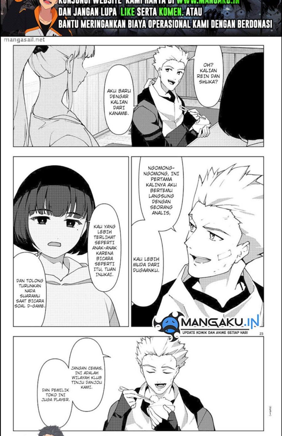 Darwins Game Chapter 111.1 Gambar 23