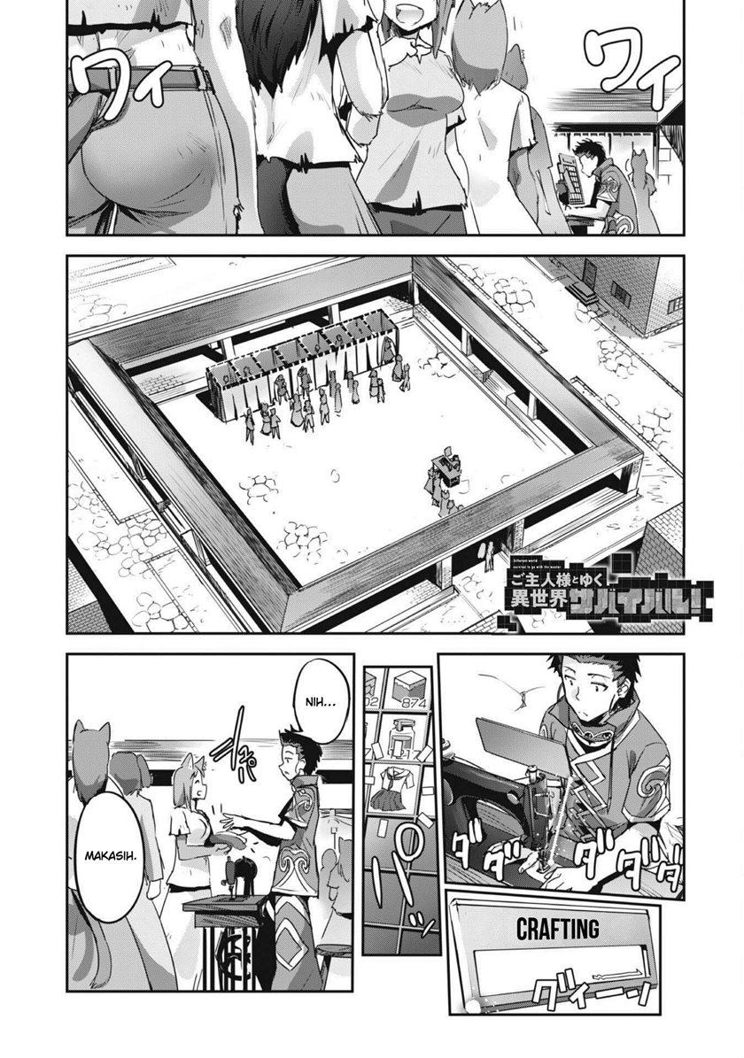 Manga Craft Game no Nouryoku de Isekai Kouryaku!! Chapter 28 gambar nomor 2