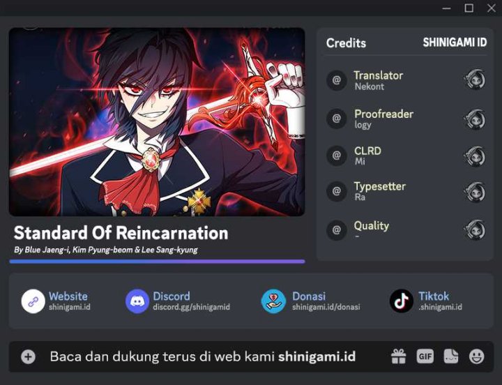 Komik Standard of Reincarnation Chapter 58 gambar nomor 1