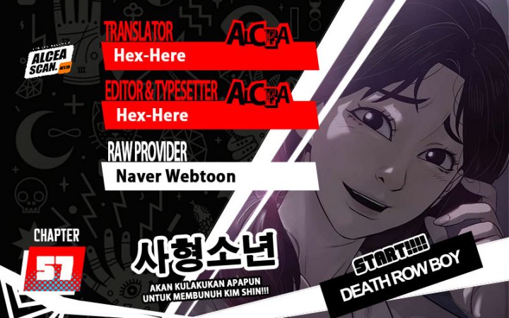 Komik Death Row Boy Chapter 57 gambar nomor 1
