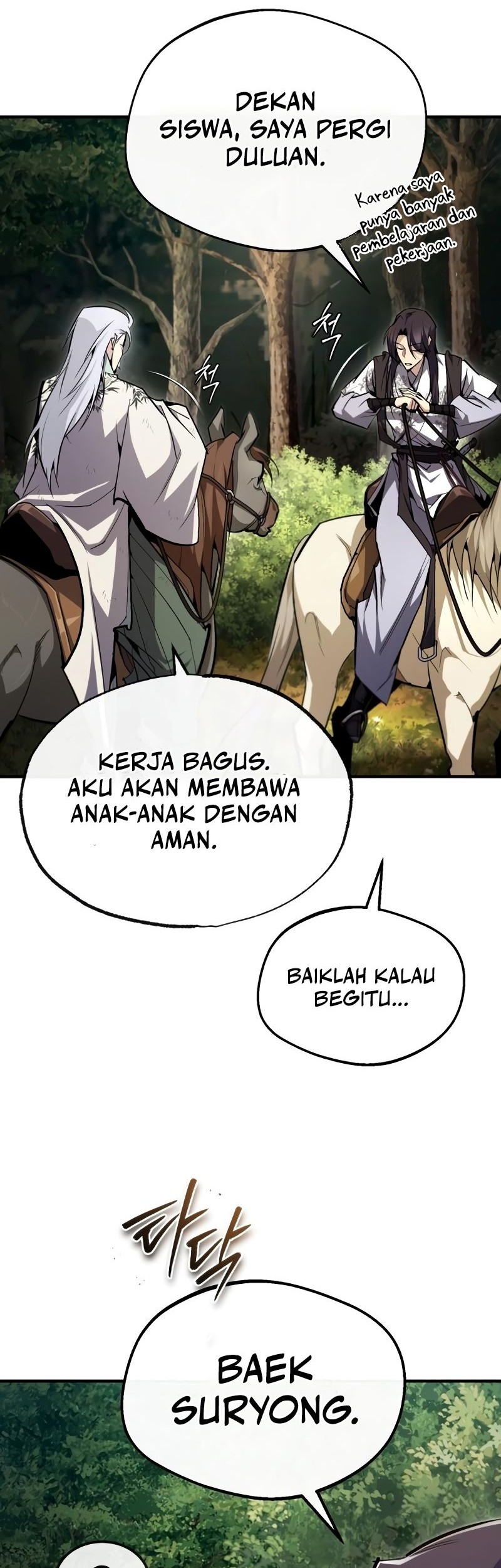 Number One Star Instructor Master Baek Chapter 83 Gambar 68