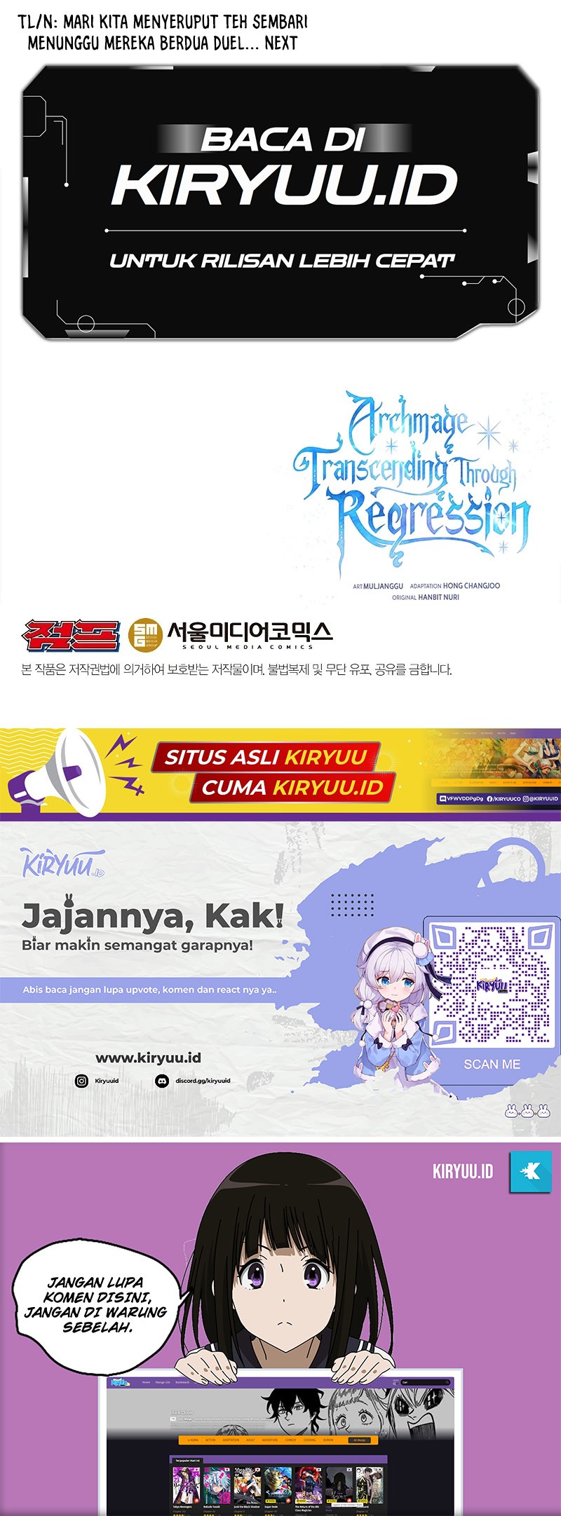 Archmage Transcending Through Regression Chapter 57 Gambar 46