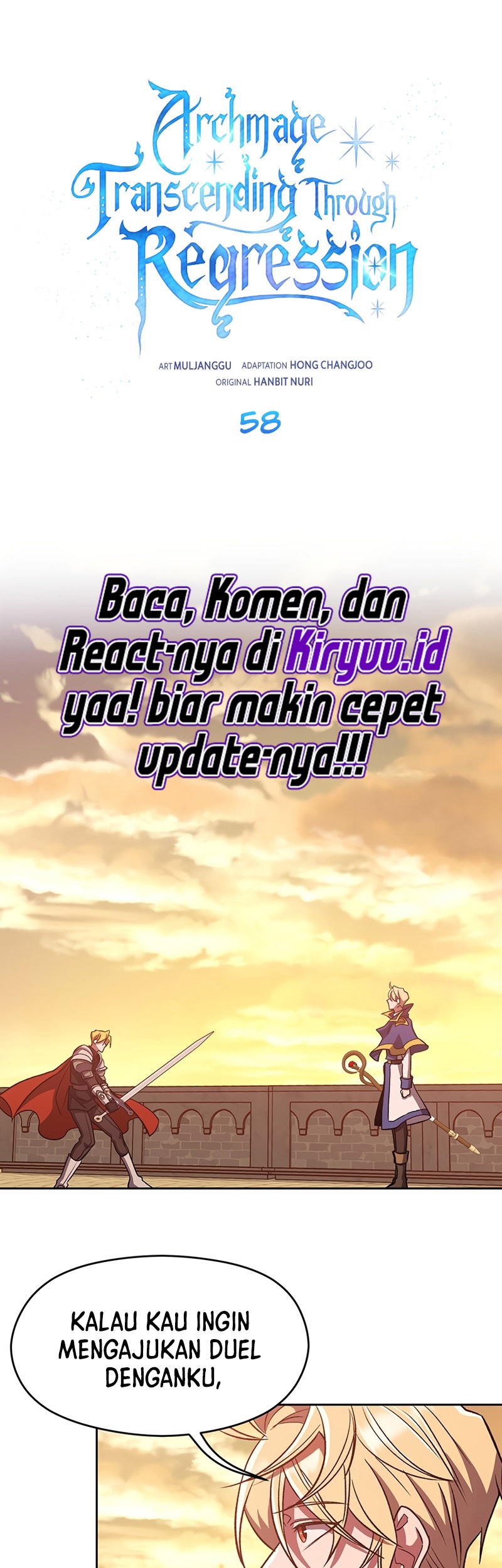 Manhwa Archmage Transcending Through Regression Chapter 58 gambar nomor 2