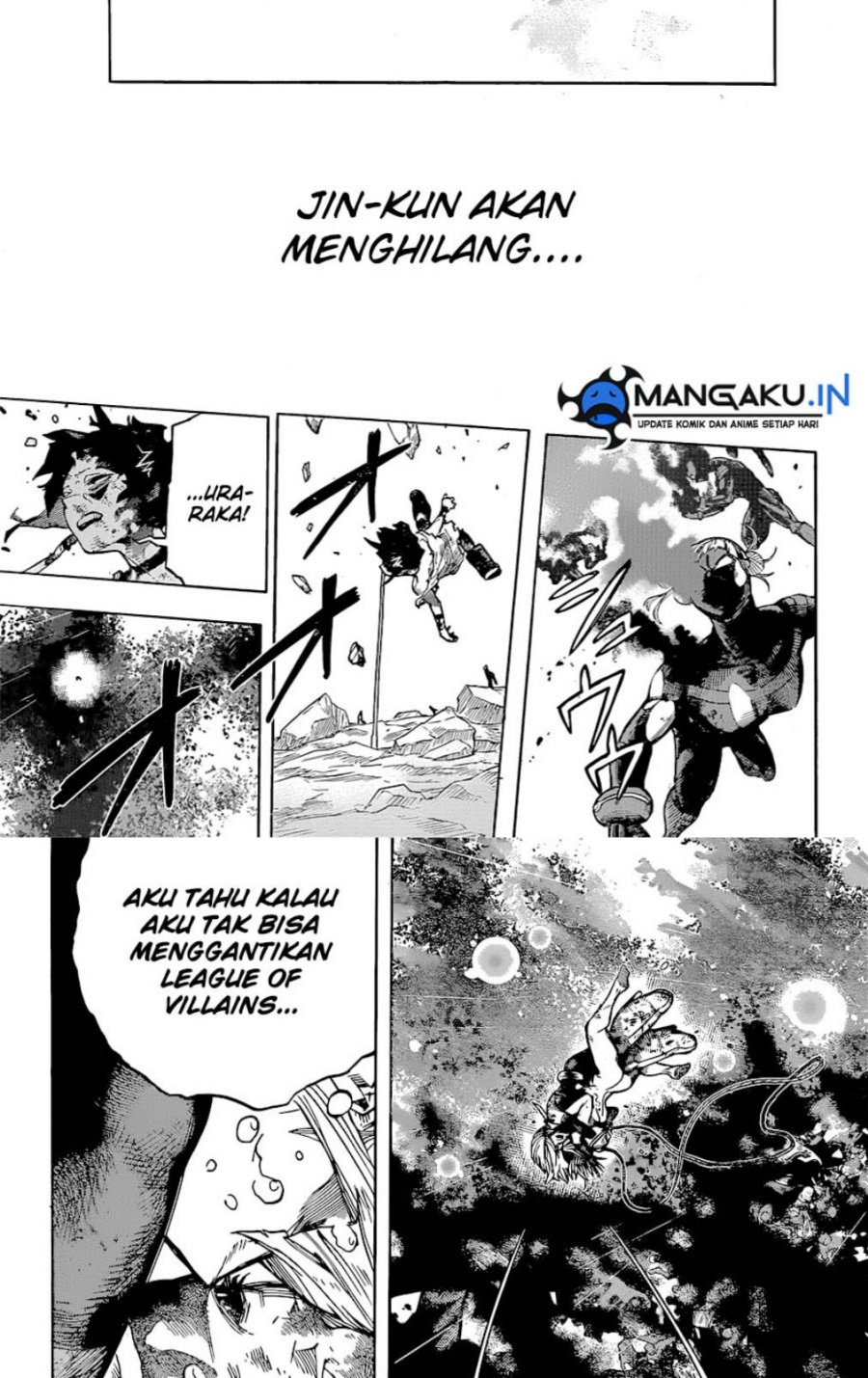 Boku no Hero Academia Chapter 394 Gambar 11