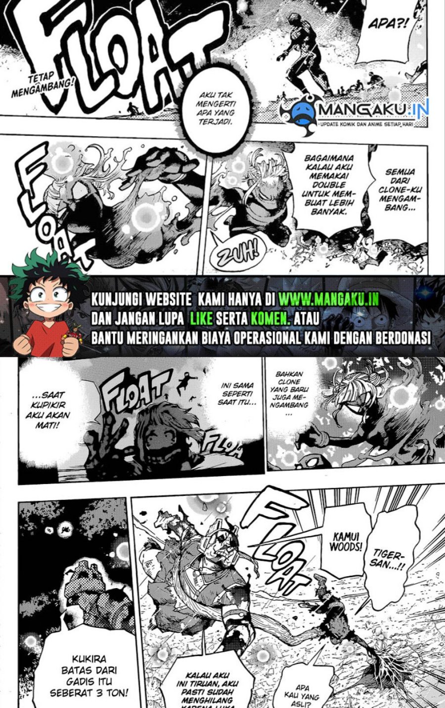 Manga Boku no Hero Academia Chapter 394 gambar nomor 2