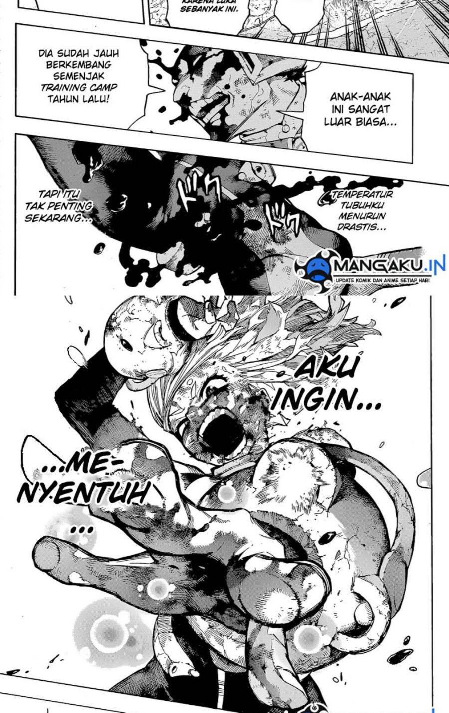 Boku no Hero Academia Chapter 394 Gambar 3