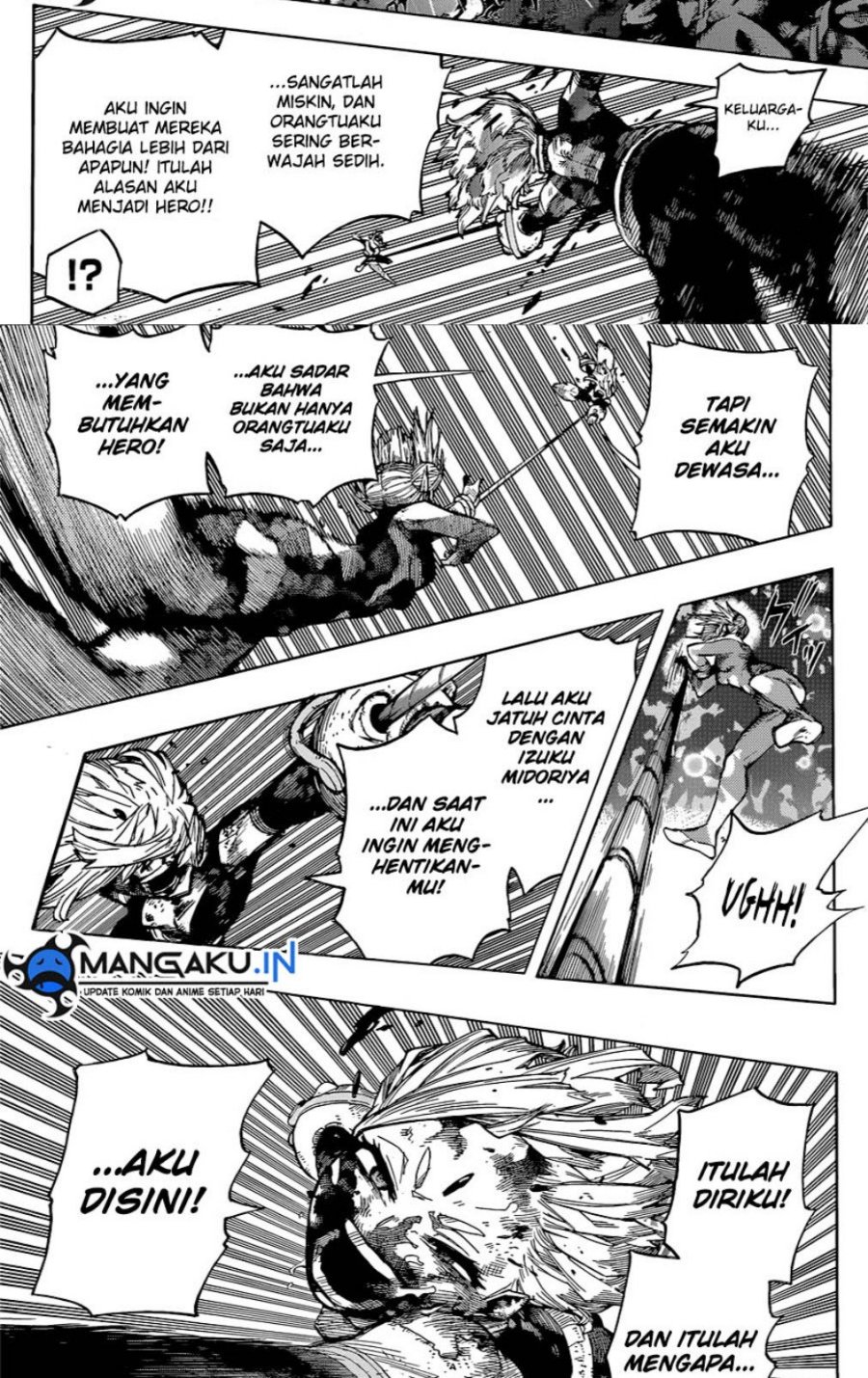 Boku no Hero Academia Chapter 394 Gambar 5