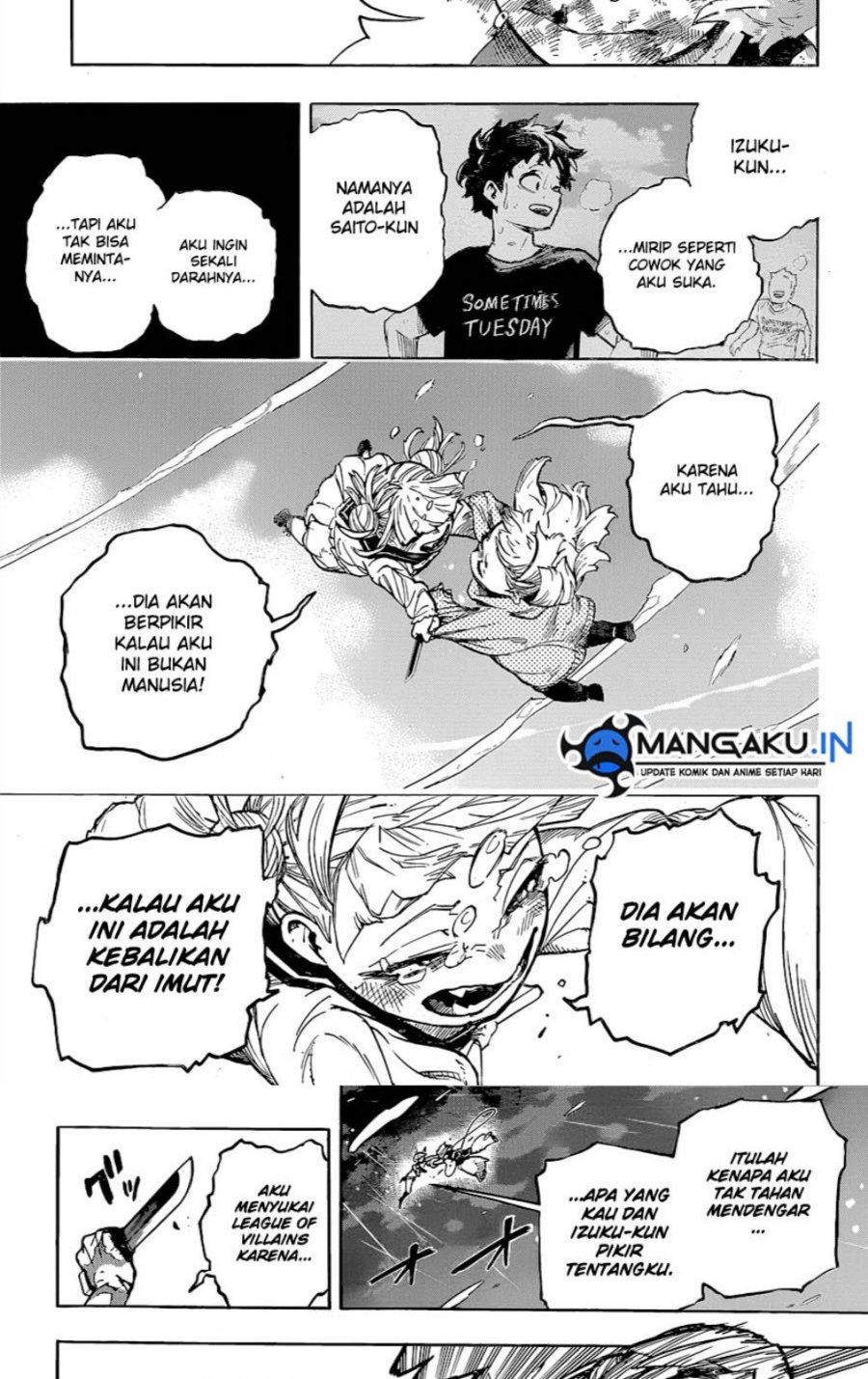 Boku no Hero Academia Chapter 394 Gambar 9