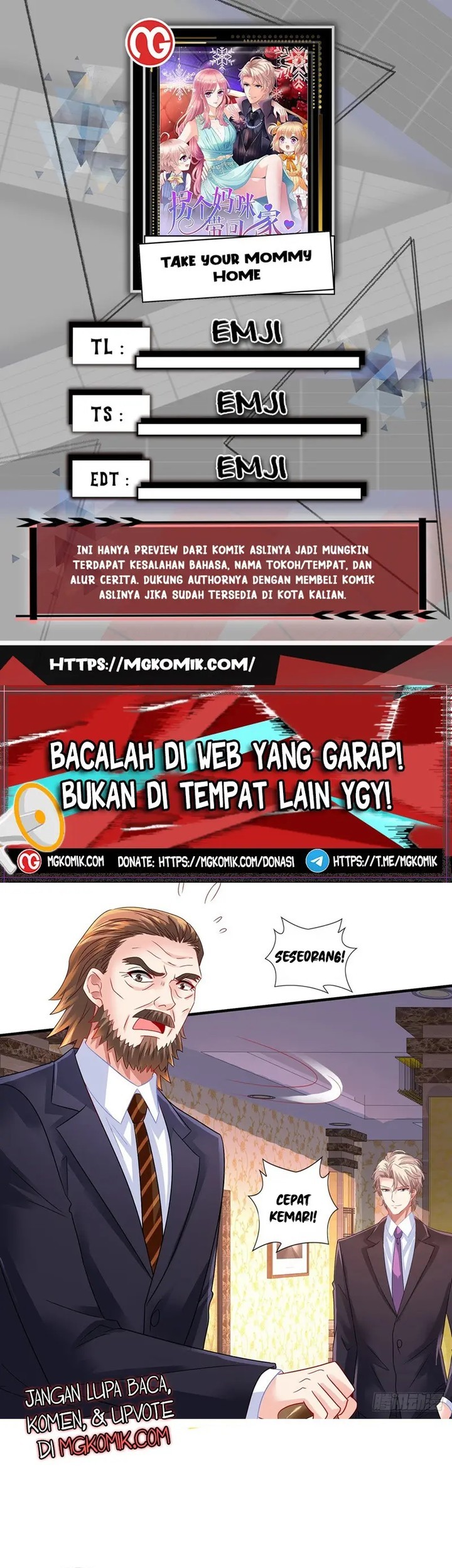 Komik Take Your Mommy Home Chapter 413 gambar nomor 1