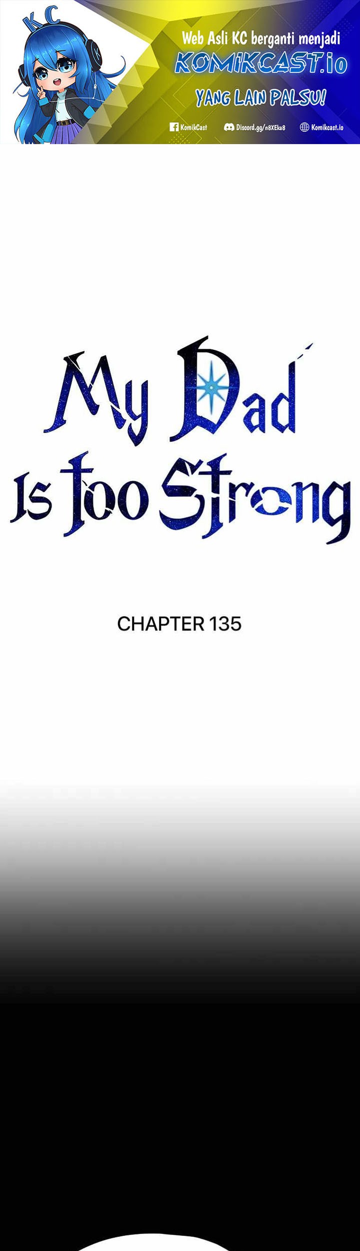 Manhwa My Dad Is Too Strong Chapter 135 gambar nomor 2