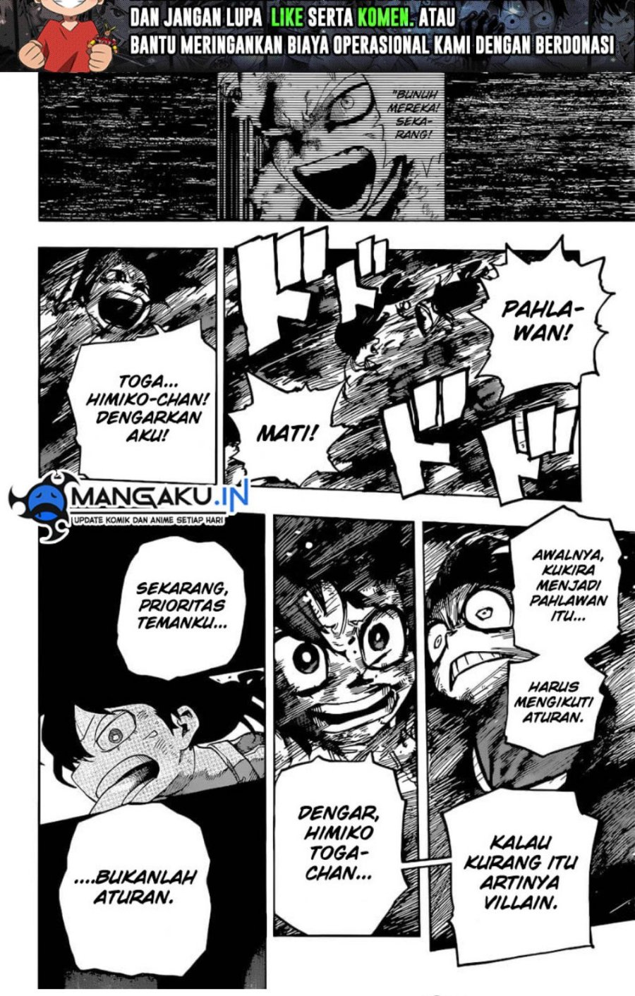 Boku no Hero Academia Chapter 392 Gambar 10