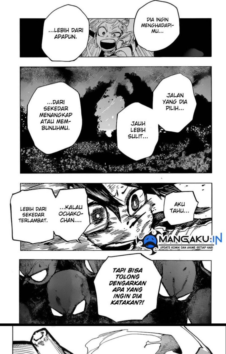 Boku no Hero Academia Chapter 392 Gambar 11
