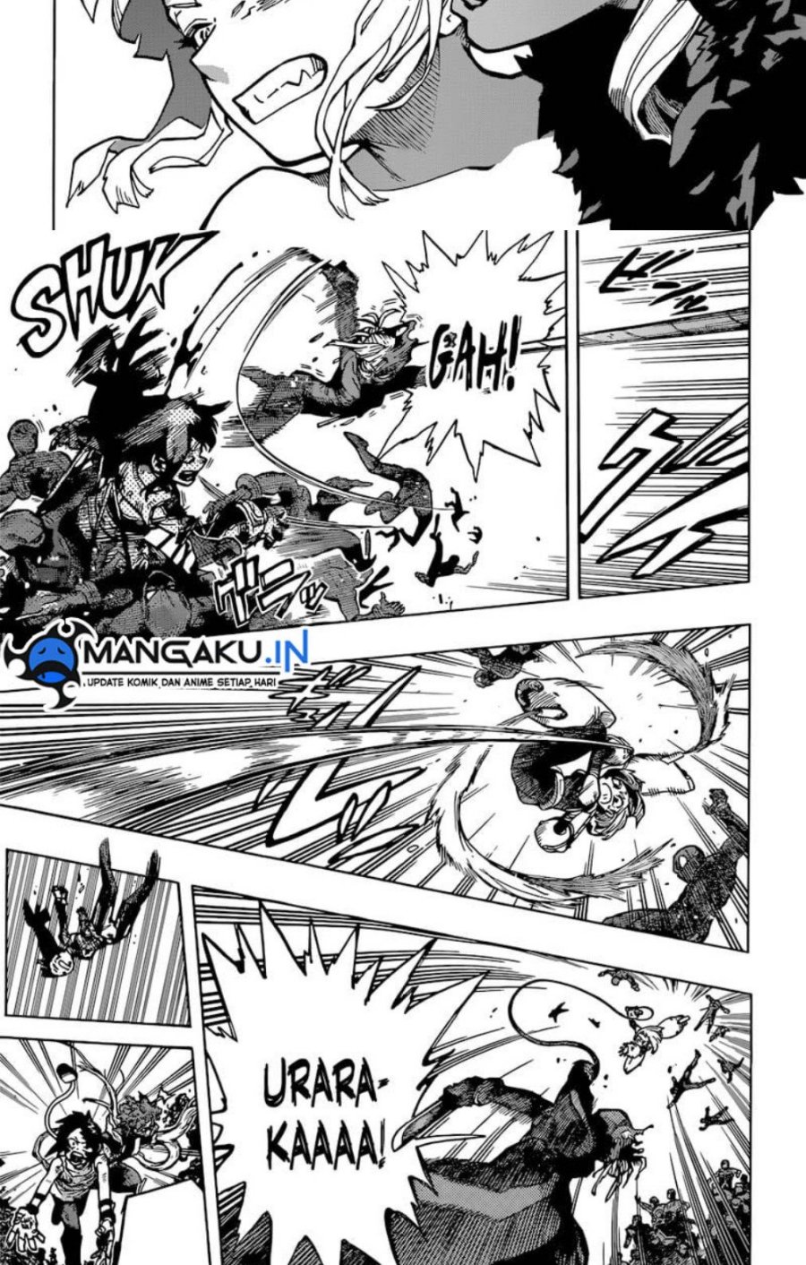Boku no Hero Academia Chapter 392 Gambar 7