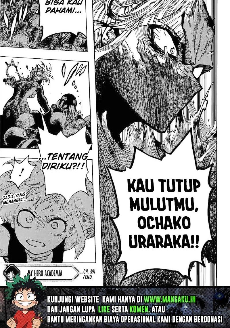 Boku no Hero Academia Chapter 391 Gambar 6
